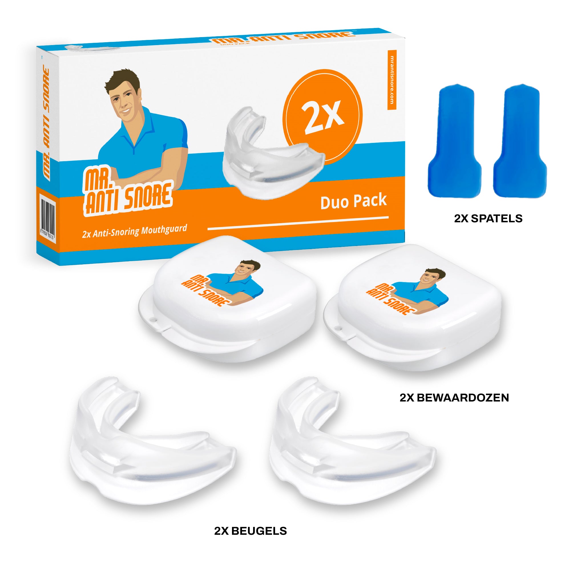 Mr. Anti Snurk – Snurkbeugel Duo-Pack