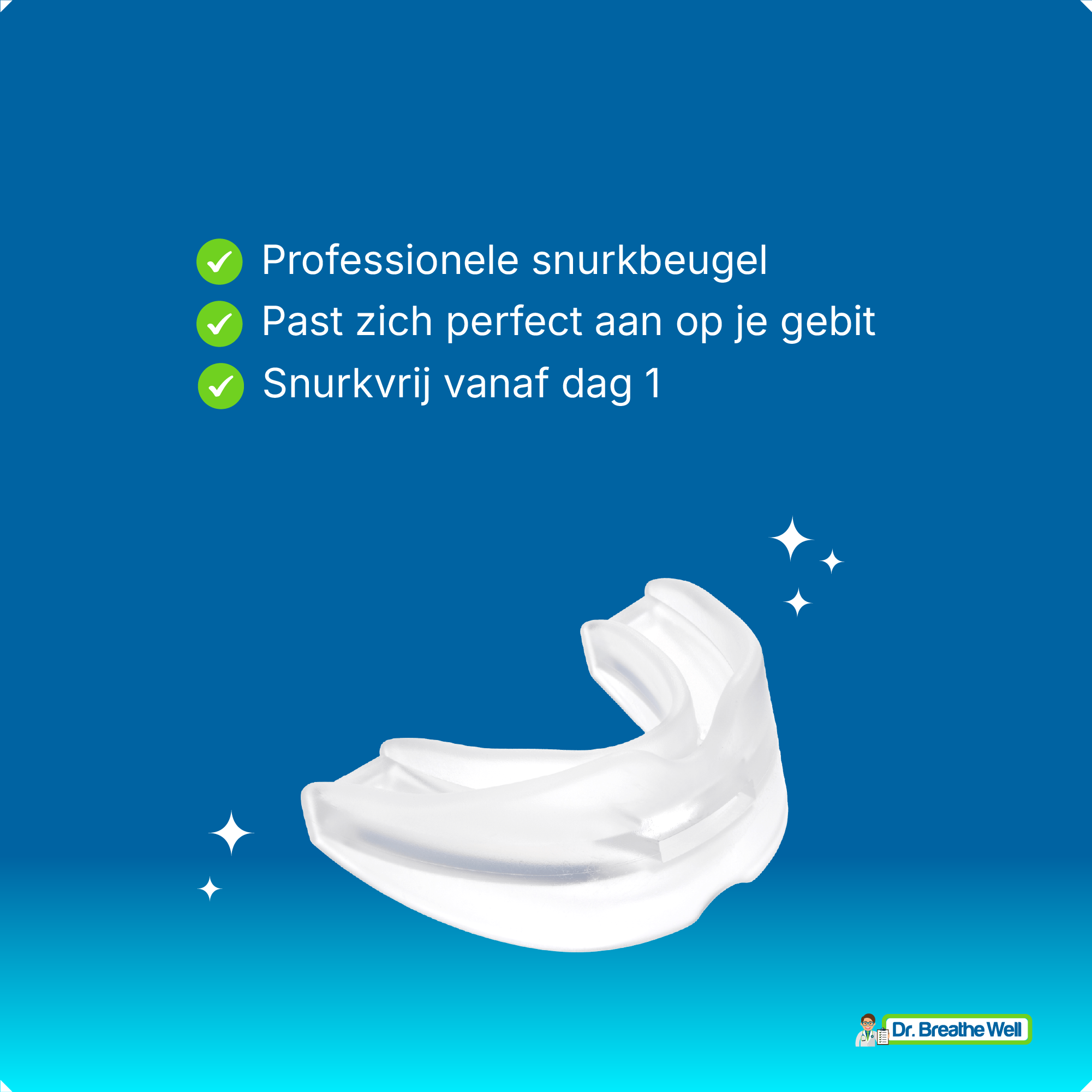 Dr. Breathe Well - Snurkbeugel voordelen