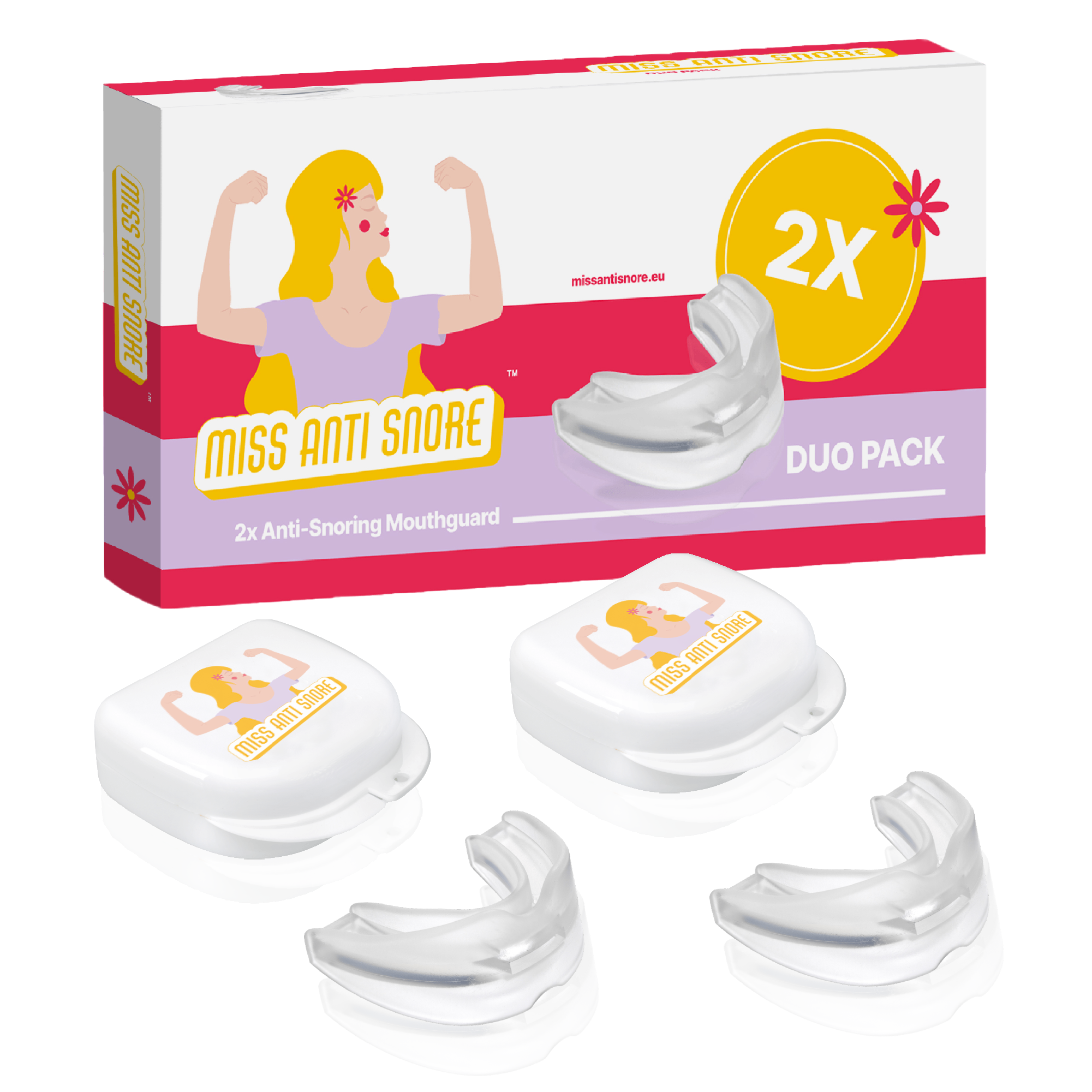 Miss Anti Snurk Duo Pack bewaardoos