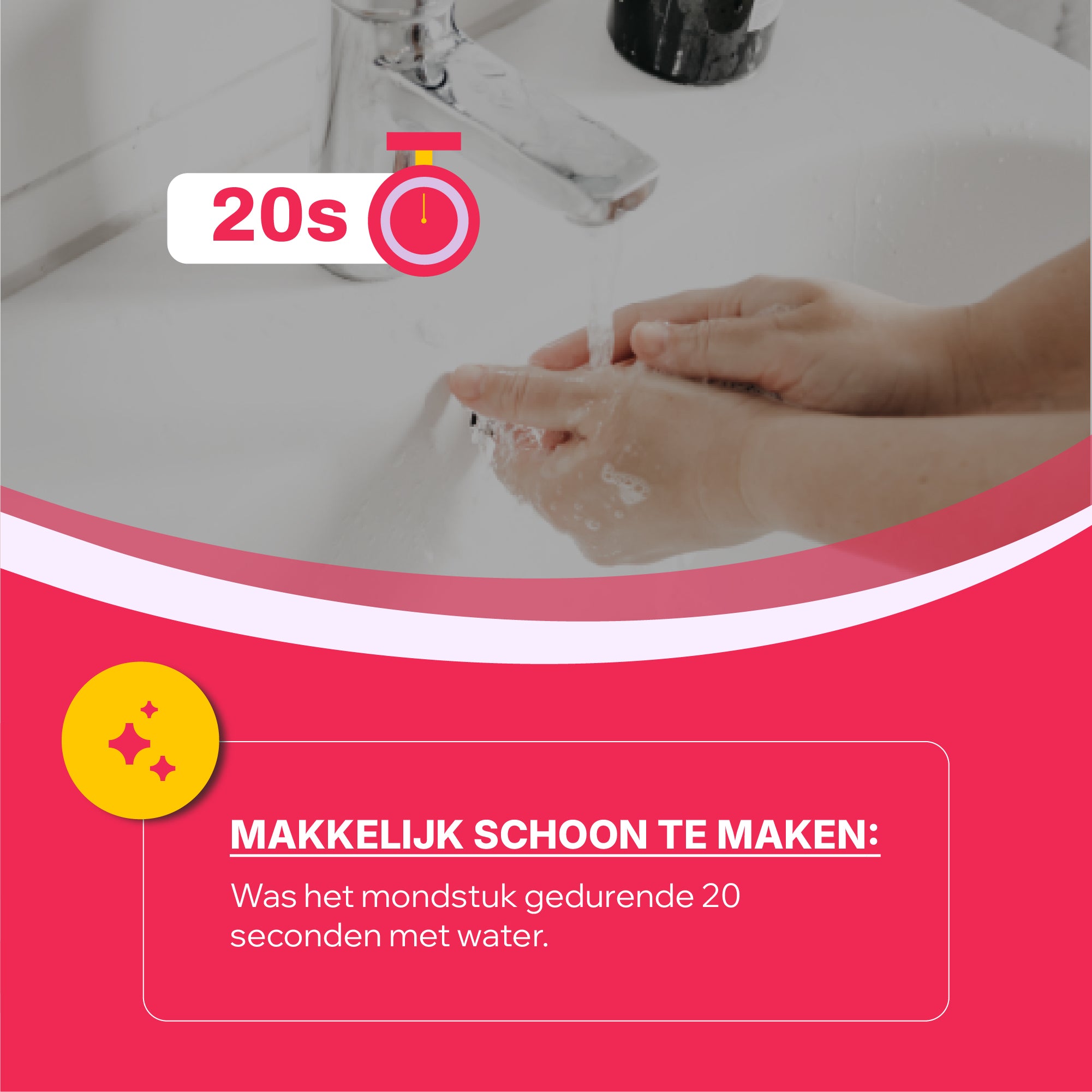 Miss Anti Snurk makkelijk schoon te maken