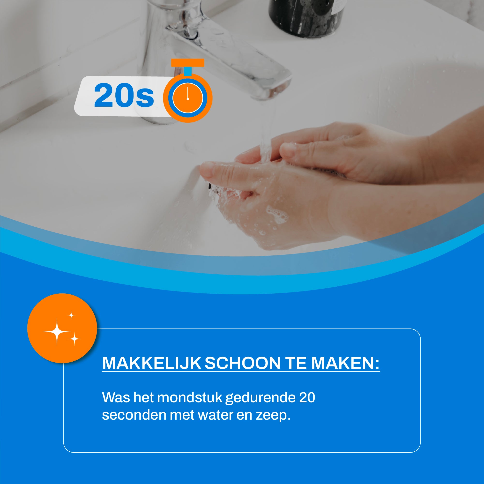 Mr. Anti Snurk - makkelijk schoon te maken